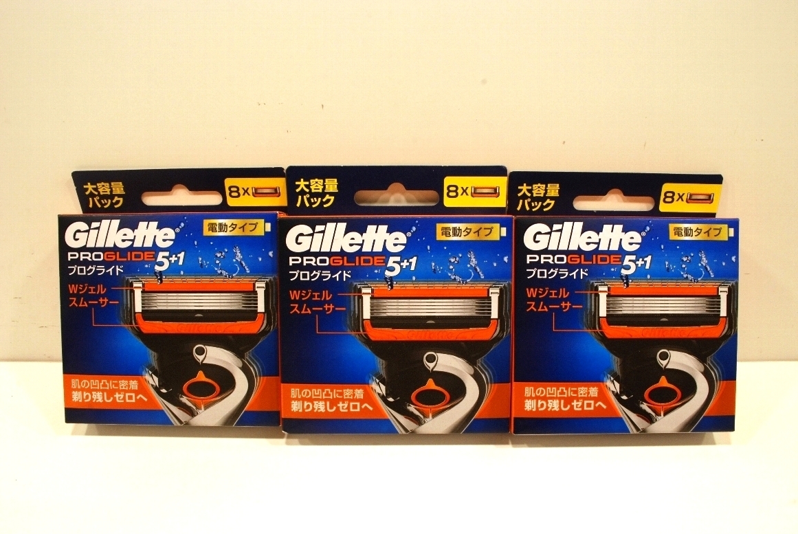 ジレット プログライド 5+1 Gillette 替刃 電動 12個入り ホルダー＆替