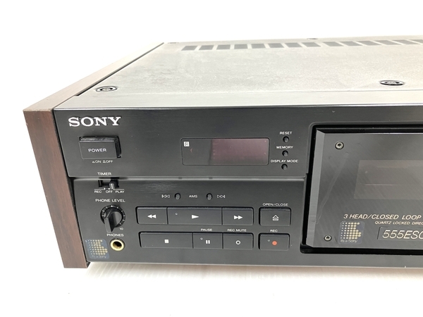 SONY TC-K555ESL ステレオカセットデッキ 音響機材 ソニー ジャンク