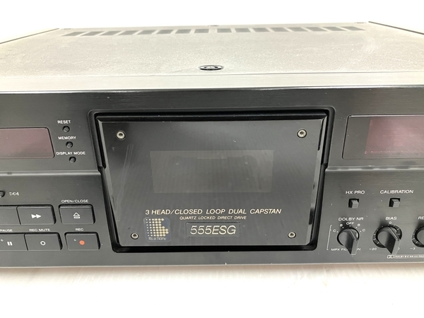 SONY TC-K555ESL ステレオカセットデッキ 音響機材 ソニー ジャンク