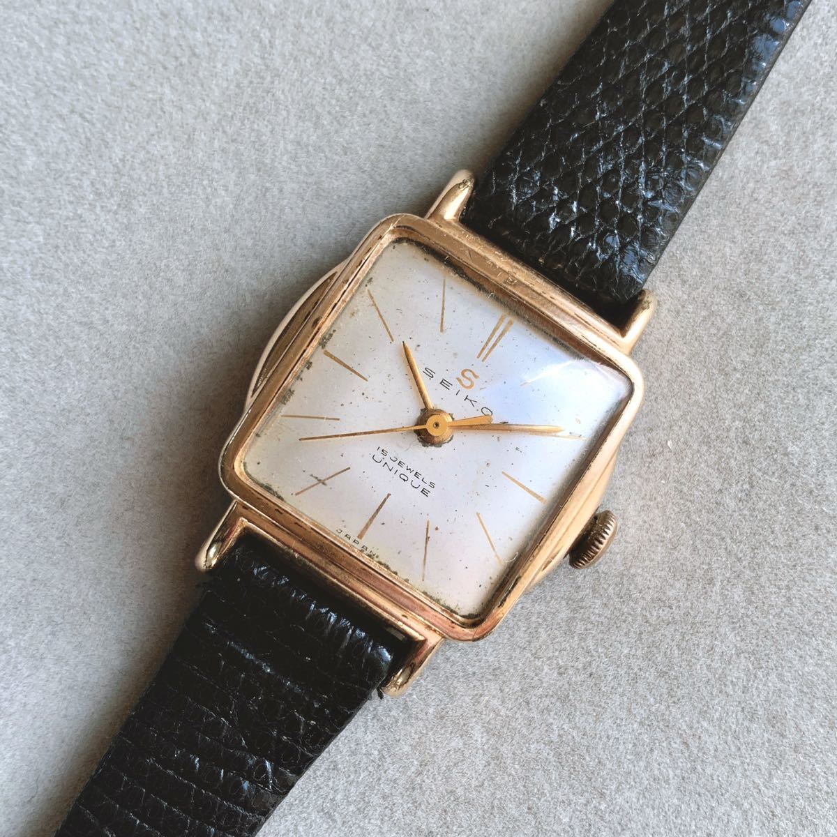 SEIKO セイコー ユニーク ヴィンテージ UNIQUE 1950年代 Sマーク 