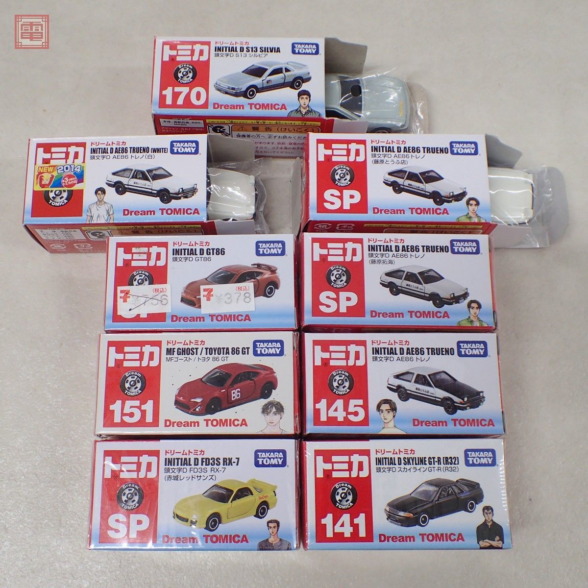 ドリームトミカ イニシャルD/MFゴースト トヨタ86GT/AE86 トレノ