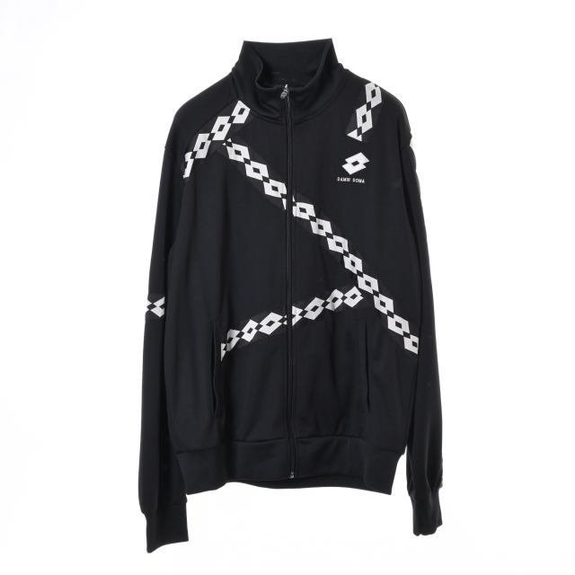 美品 DAMIR DOMA × LOTTO ジャージー セットアップ M ブラック