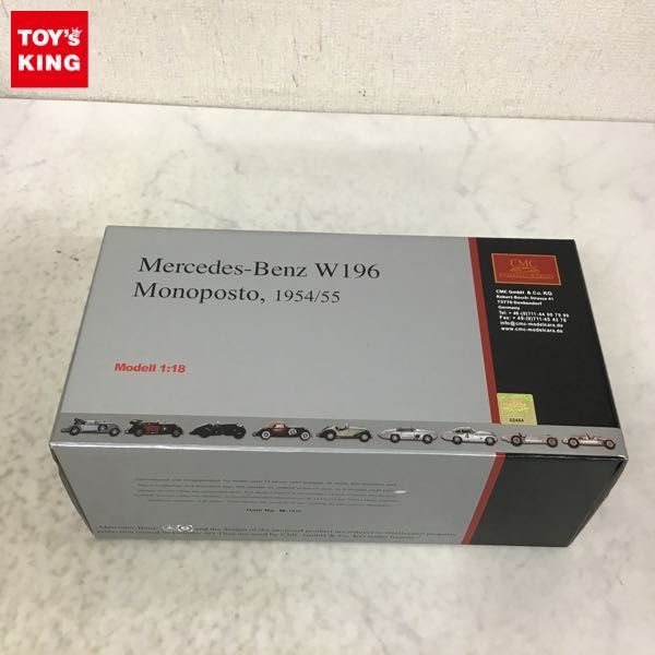 100%新品，人気セール 1円〜 CMC 1/18 メルセデスベンツ W196 Monoposto 1954/55(乗用車)｜売買されたオークション情報、yahooの商品情報をアーカイブ公開 - オークファン 乗用車
