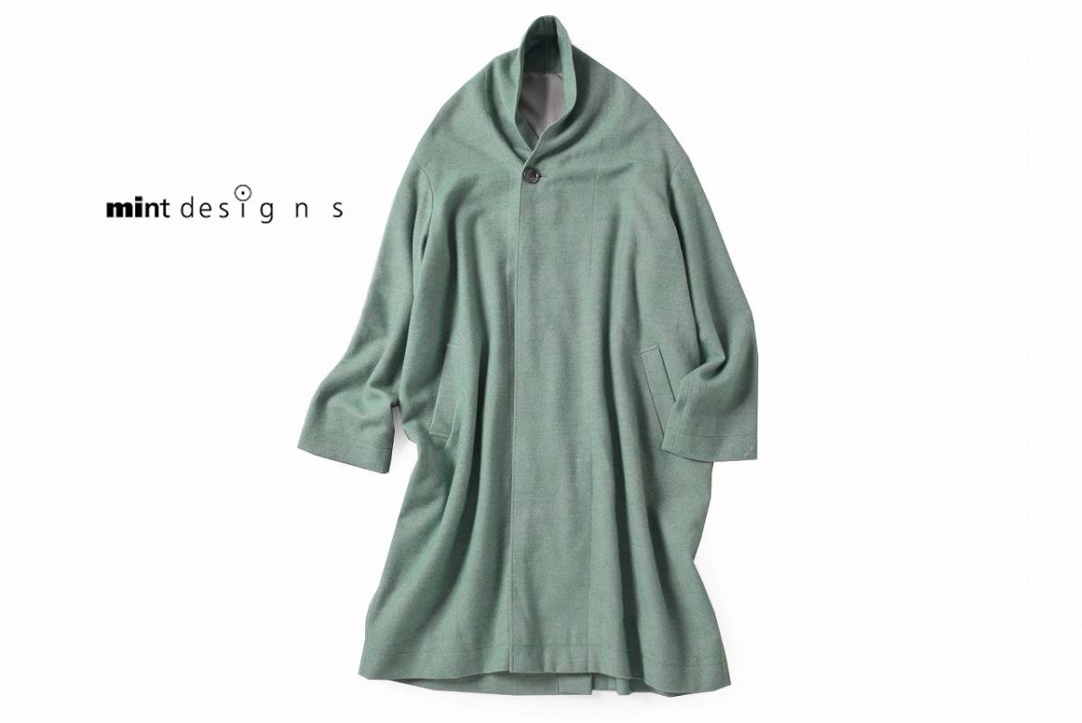 美品★ミントデザインズ8万★40size/11号★コートZ177