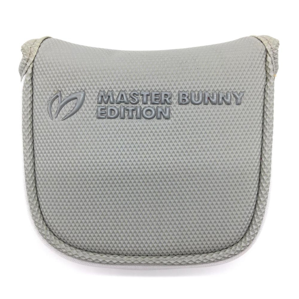 MASTER BUNNY EDITION マスターバニー パターカバー グレー×白 マレット型 マグネット ゴルフ