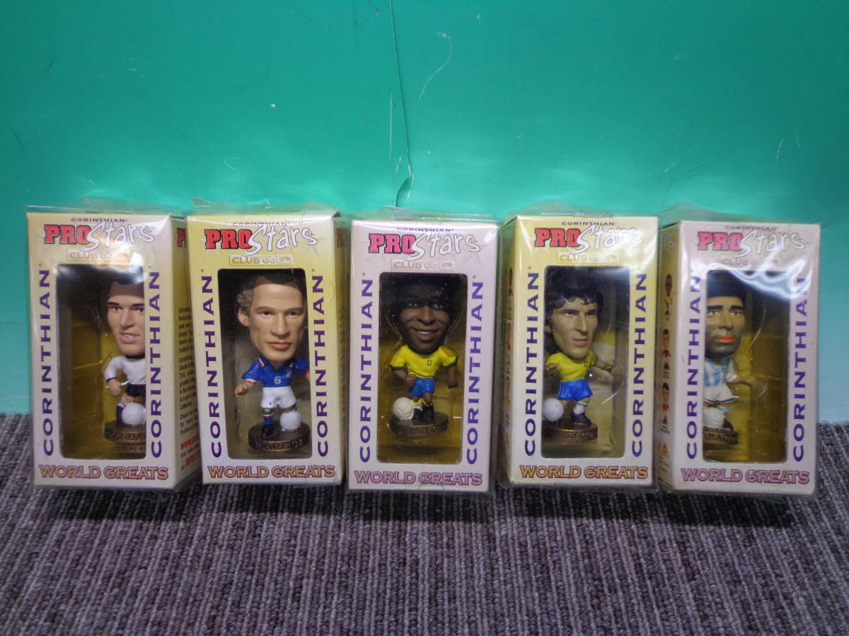 人気セール，高品質 cs キ12-72 CORINTHIAN PRO Stars コリンシアン プロスターズ 5点セット まとめ② サッカー フィギュア ペレ/他 現状品(サッカー)｜売買されたオークション情報、yahooの商品情報をアーカイブ公開 - オ サッカー
