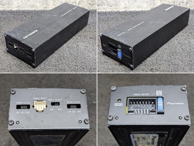 E】カロッツェリア 4ch パワーアンプ GM-D1400 通電のみ確認 【公式通販】