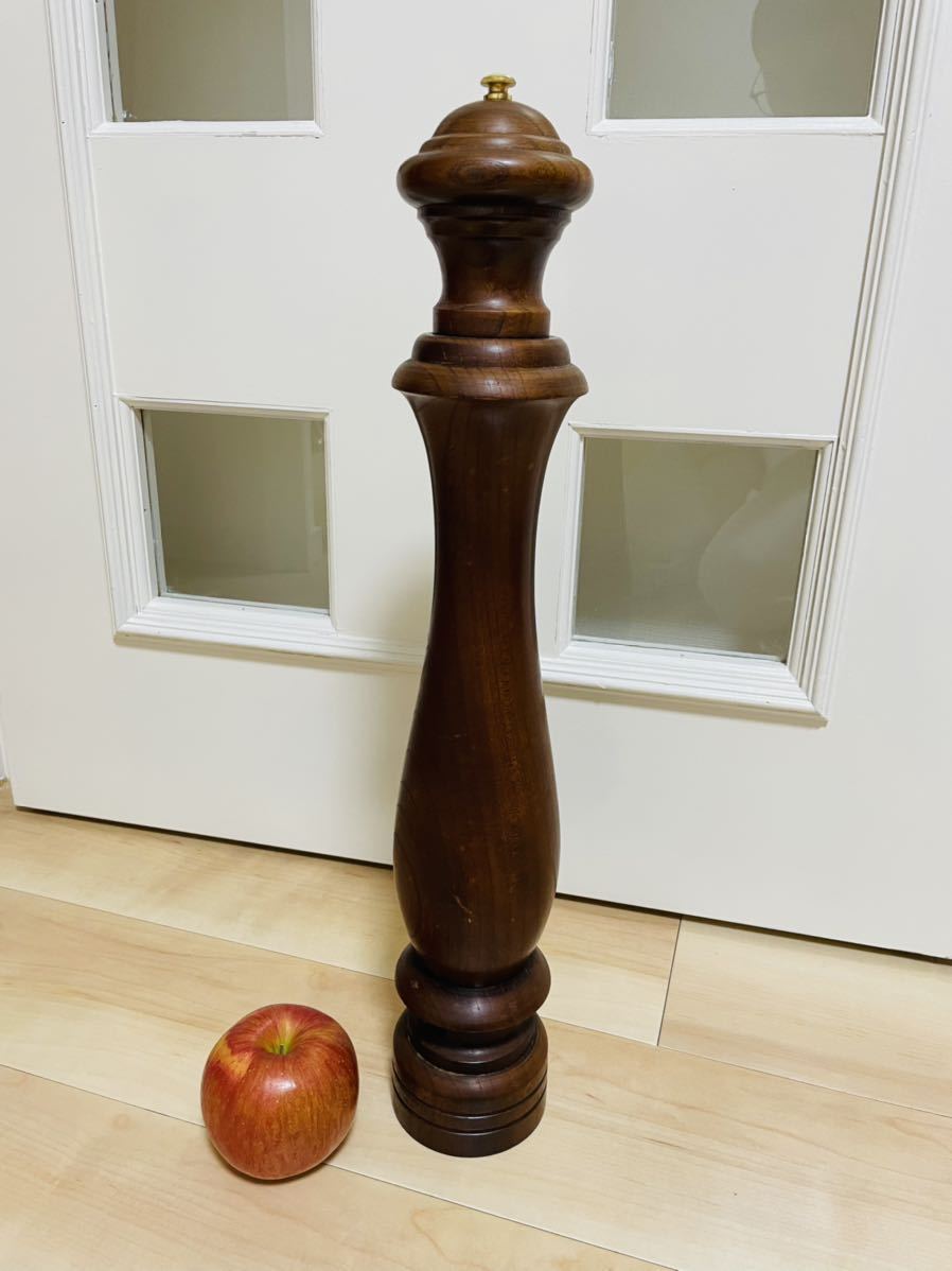 特大50cmサイズ　IKEDA 製　ペッパーミル　使用可能品　中古_1