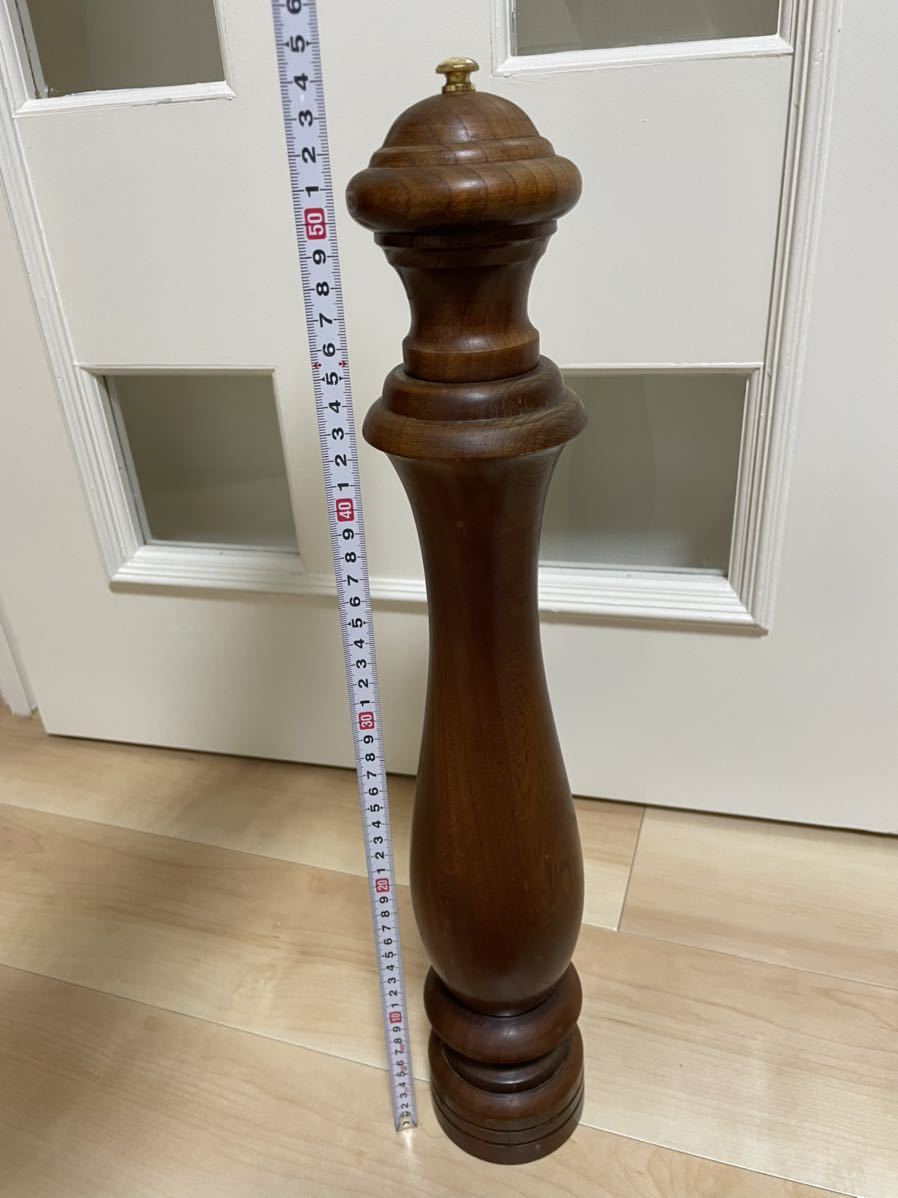 特大50cmサイズ　IKEDA 製　ペッパーミル　使用可能品　中古_2
