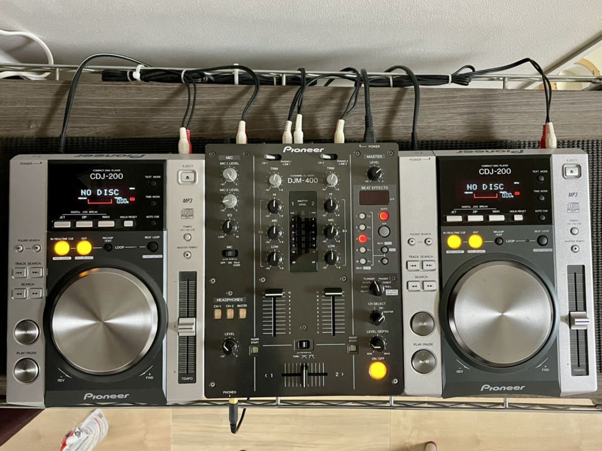 Pioneer CDJ-400 CDJ ターンテーブル 【公式通販】