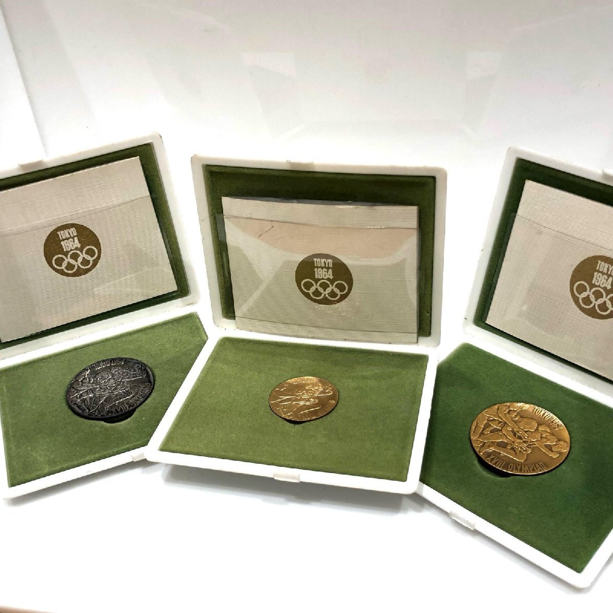 希少☆東京オリンピック 1964 メダルセット 金・銀・銅 K18 希少1964