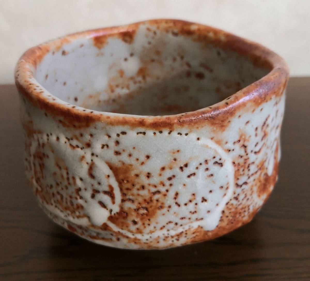 小川処堂》○【加藤清三】≪鼠志野水指≫ 美濃陶祖十三代 加藤景清 共