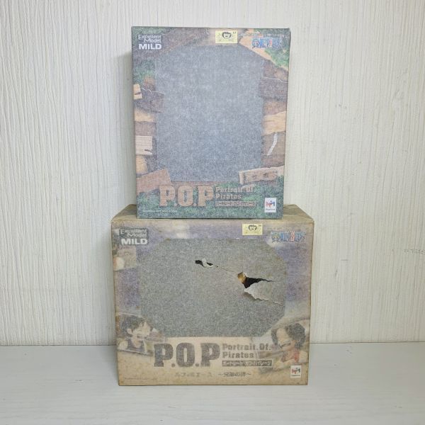 80ス31 送80 1円 薄紙 メガハウス ワンピース POP ルフィ＆エース 兄弟の絆 & サボ フィギュア ポートレート オブ パイレーツ(その他)｜売買されたオークション情報、yahooの商品情報をアーカ その他