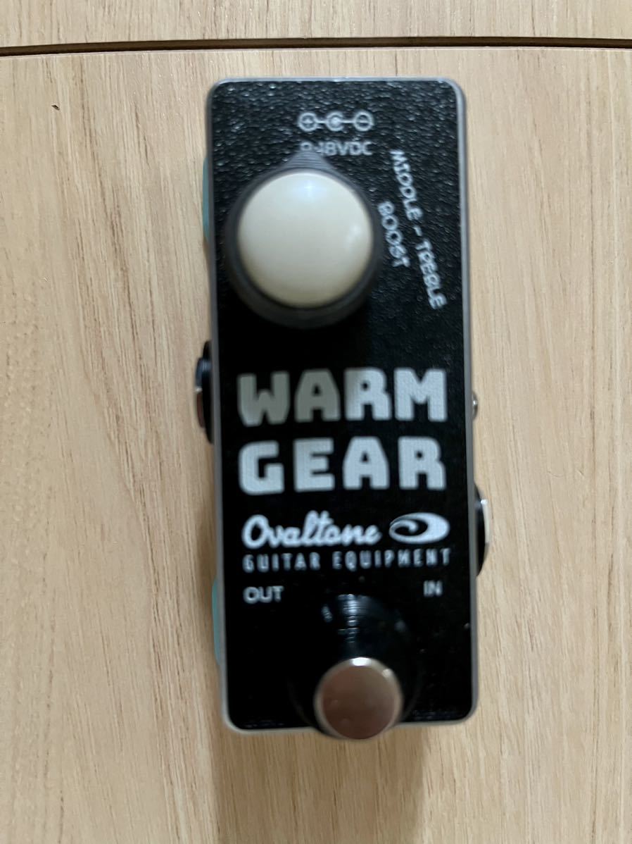 人気セール，送料無料 Ovaltone WARM GEAR ブースター(オーバードライブ)｜売買されたオークション情報、yahooの商品情報をアーカイブ公開 - オークファン エフェクター