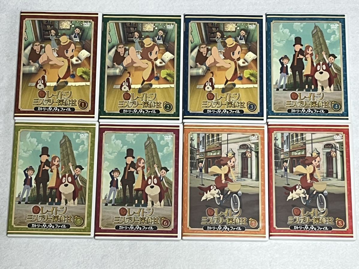 レイトン ミステリー探偵社 カトリーのナゾトキファイル DVD 全13巻