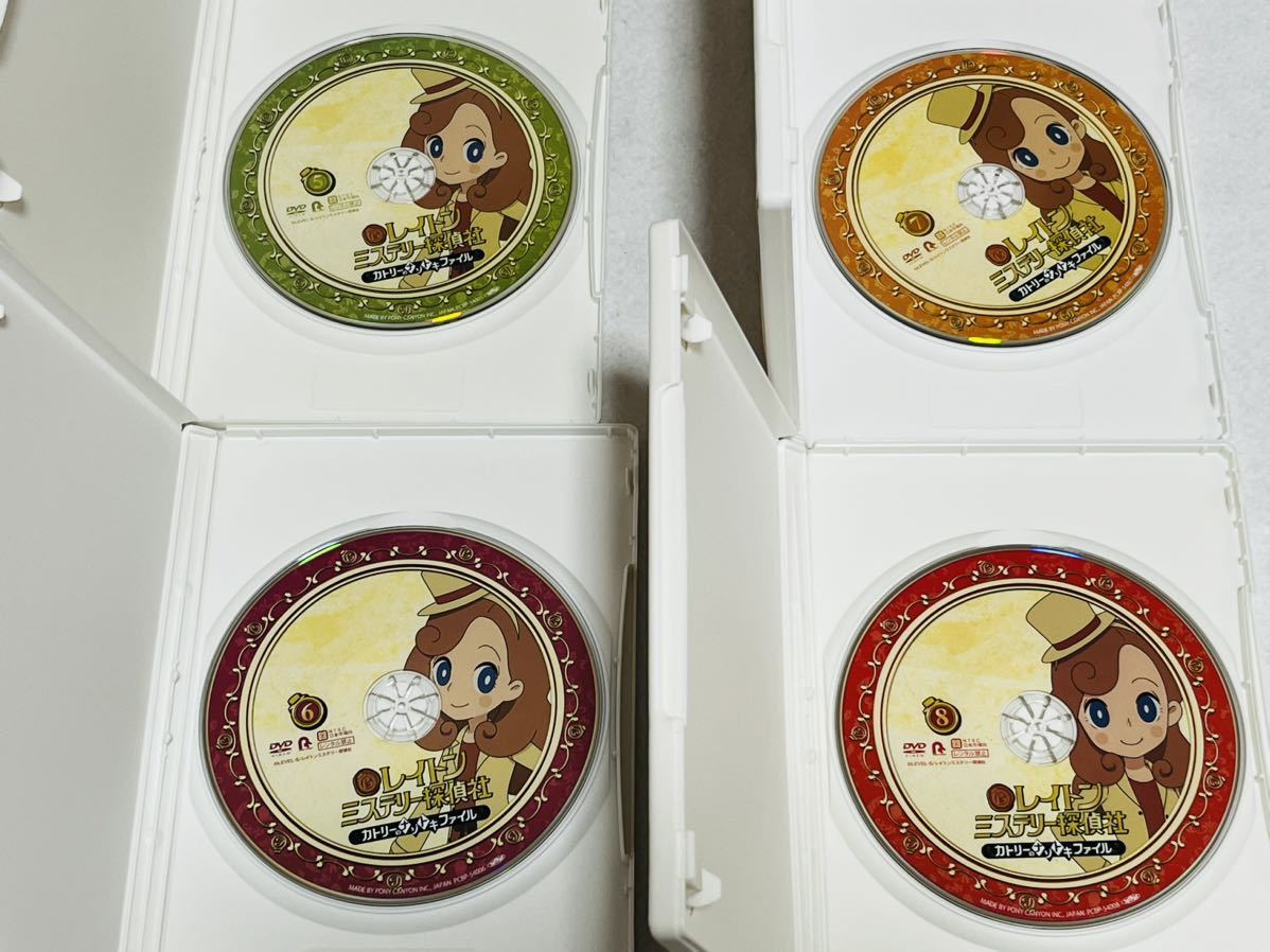 レイトン ミステリー探偵社 カトリーのナゾトキファイル DVD 全13巻
