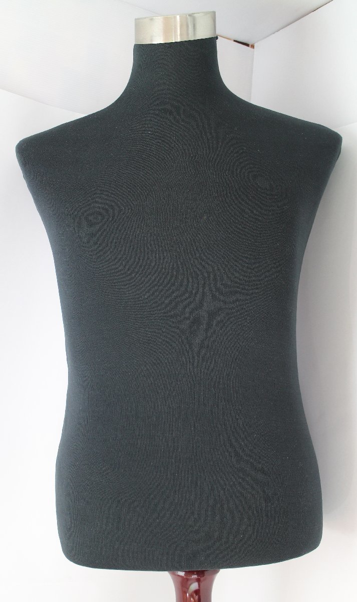 男性 トルソー ブラック 紳士 メンズ マネキン 木製 アンティーク調 猫  