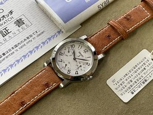 ☆SEIKO 5Y89-0A50 クオーツ 稼働品【中古品】 SEIKO SUS 5Y89-0A50