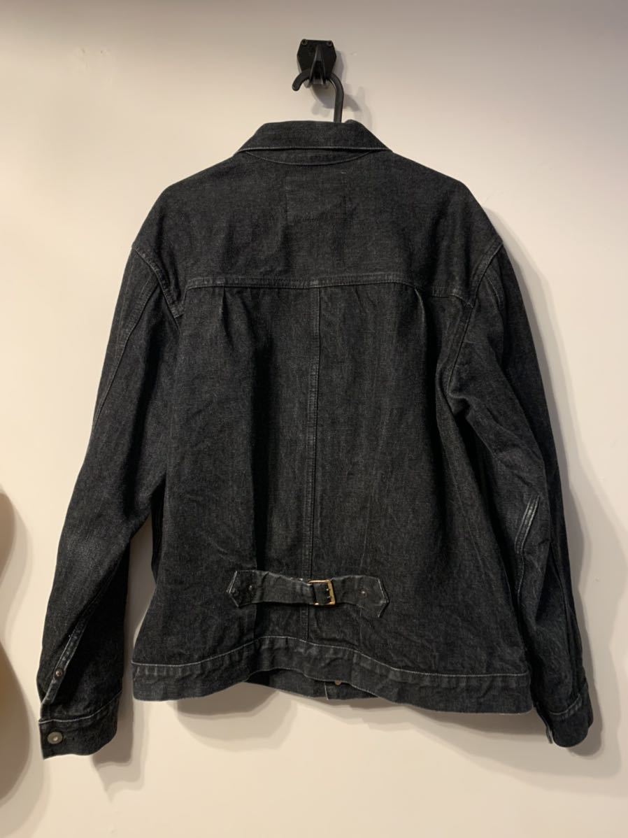 9th 20ss BONCOURA ボンクラ 1st Gジャン BLACK DENIM ブラック デニム  
