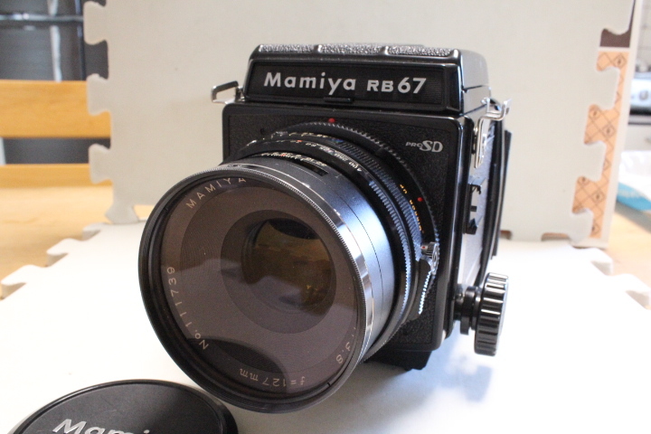 Mamiya RB67 ProとMamiya-Sekor 127mm f/3.8 コレクター放出品 動作未確認 ジャンク】マミヤ RB67 PRO SD MAMIYA