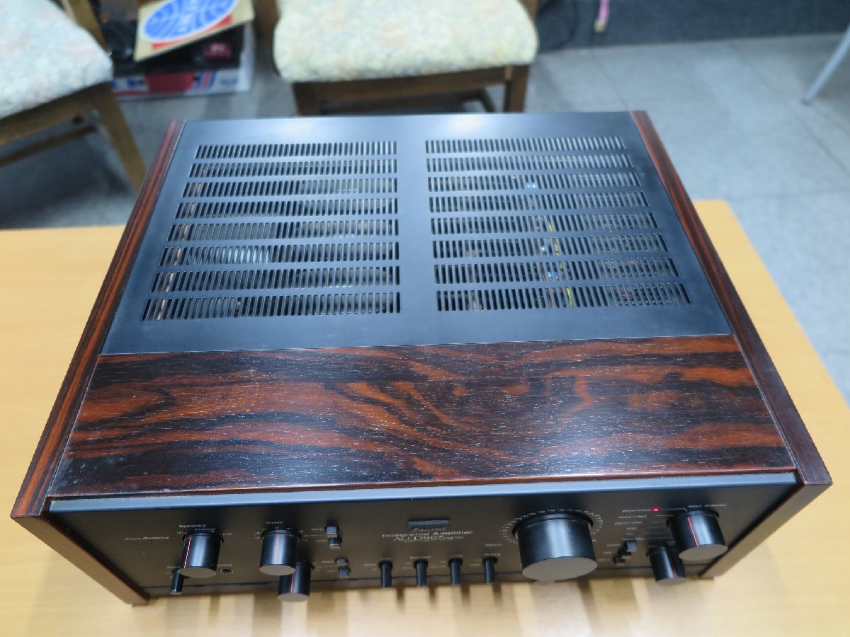 サンスイ SANSUI AU-D907LIMITED，美品なれどプロテクター外れず