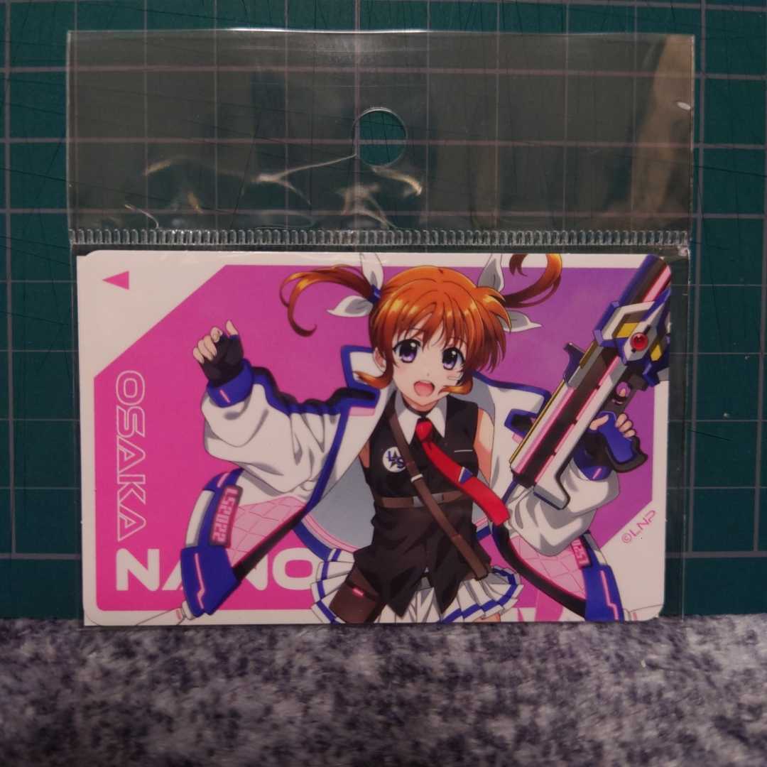 魔法少女リリカルなのは　ICカード着せ替えステッカー/大阪　リリカルサバイバーVer. マルイショップ大阪限定グッズ