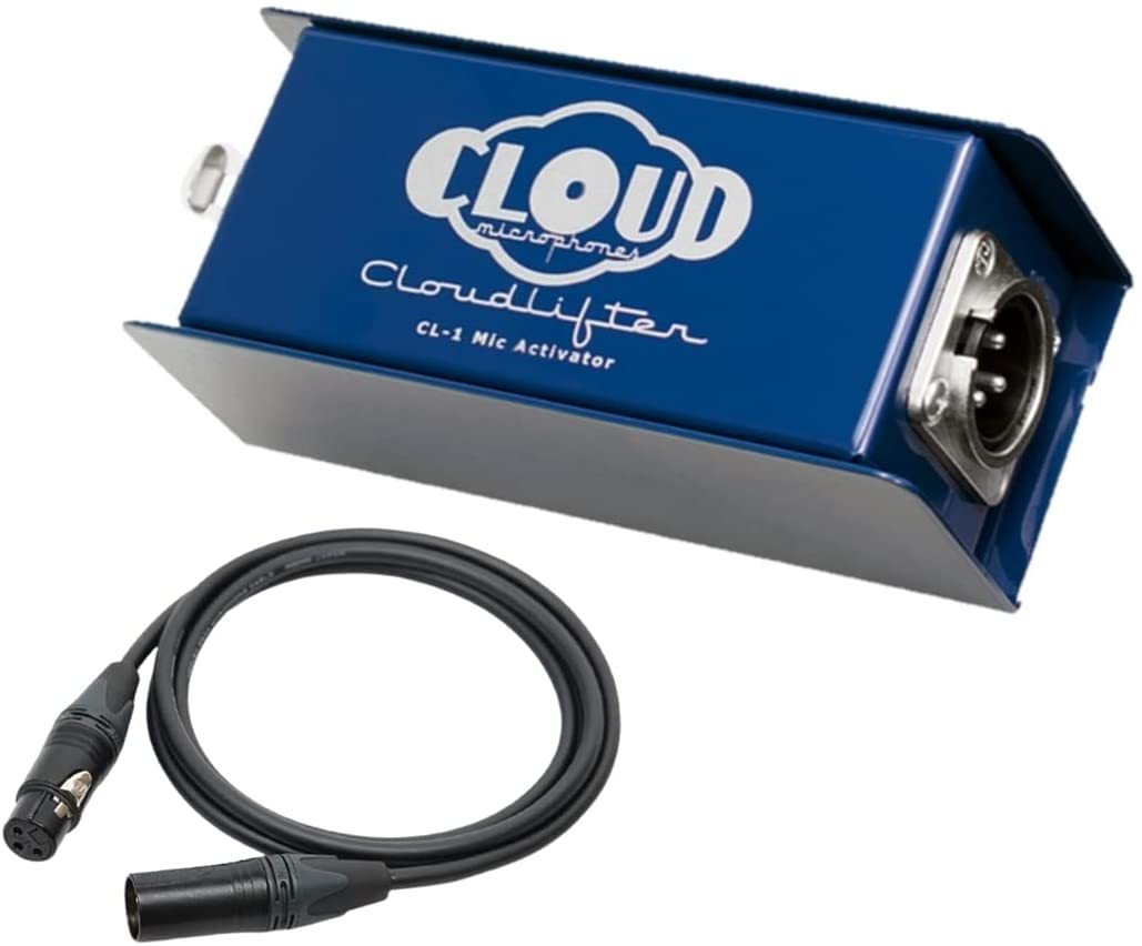 Cloudlifter CL-1 ケーブル付 Cloud Microphones Cloudlifter CL-1 XLRケーブル GOTHAM 0.5m付属