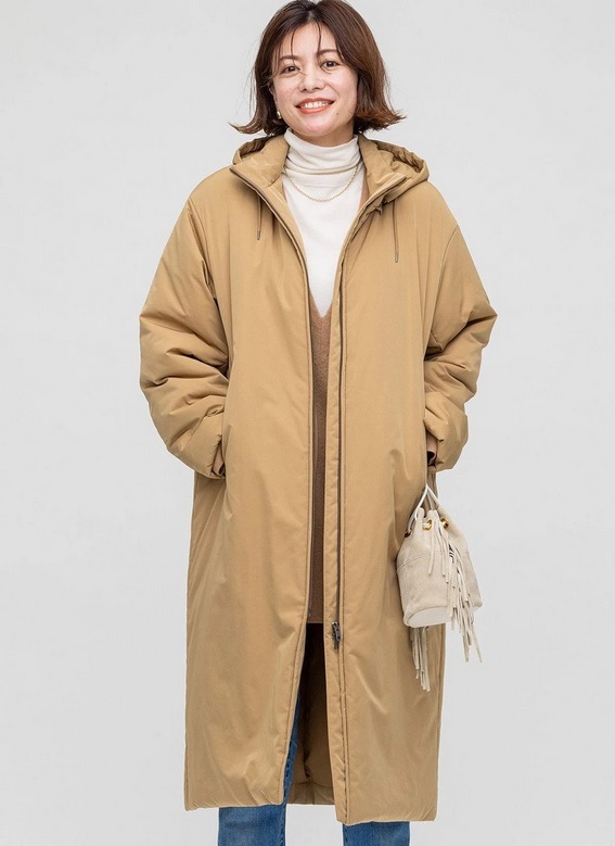 中綿ノンステッチロング 23区 アウター | 新品 : 中綿ノンステッチ 
