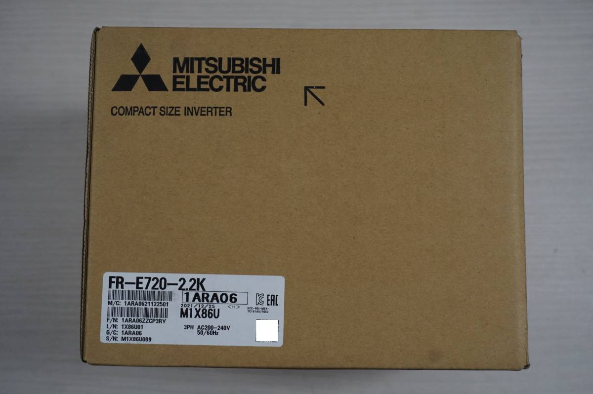 最新作，爆買い ＭＥＬＳＥＣ 汎用インバータ ＦＲ－Ｅ７２０－２ ２Ｋ ２０２１年１２月製 三菱電機(その他)｜売買されたオークション情報、yahooの商品情報をアーカイブ公開 - オークファン その他