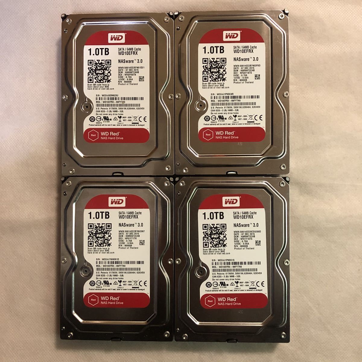 WD10EFRX 1TB Red Digital SATA WD Western Drive - Hard NAS Internal