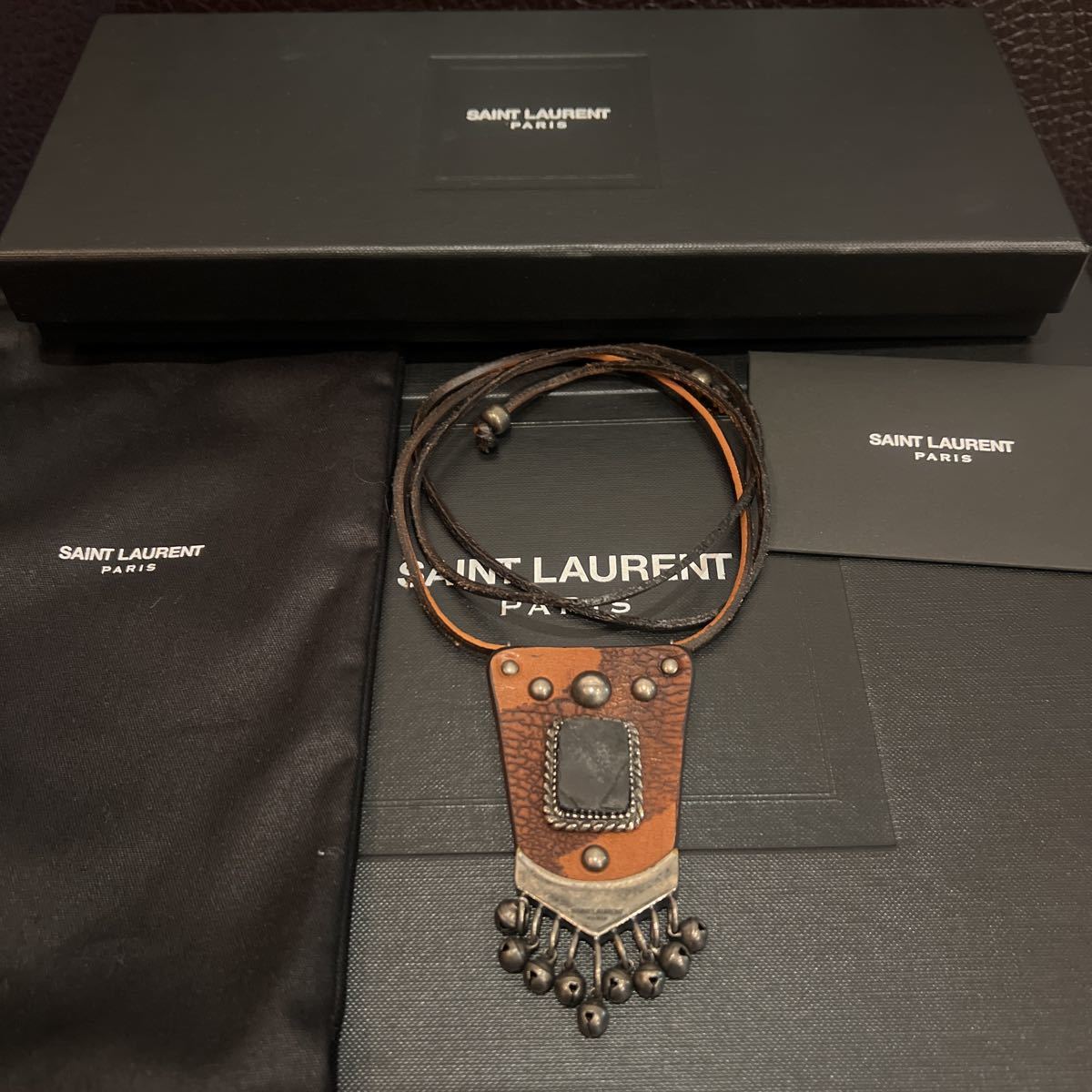 SAINT LAURENT PARIS サンローラン 40 エディスリマン（【13-14AWパリ 