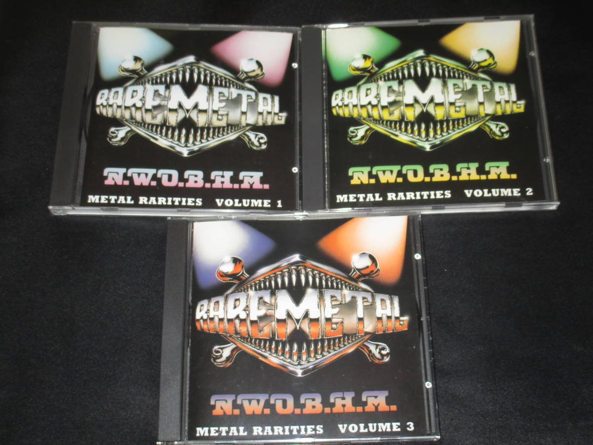 3枚セット【N.W.O.B.H.N./METAL RARITIES Vol.1 Vol.2 Vol.3】