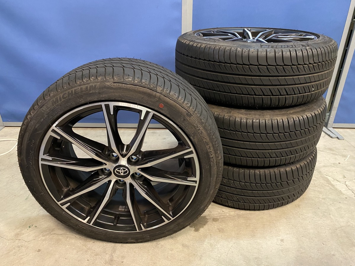 トヨタ86純正アルミ、タイヤセット 17インチ MICHELIN PRIMACY HP 