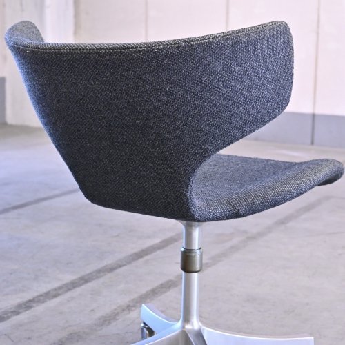 TENDO 天童木工 剣持勇 カブトチェア ファブリック 兜 椅子 民藝 1 Tendo/天童木工「KABUTO/カブトチェア」ファブリック アルミフレーム