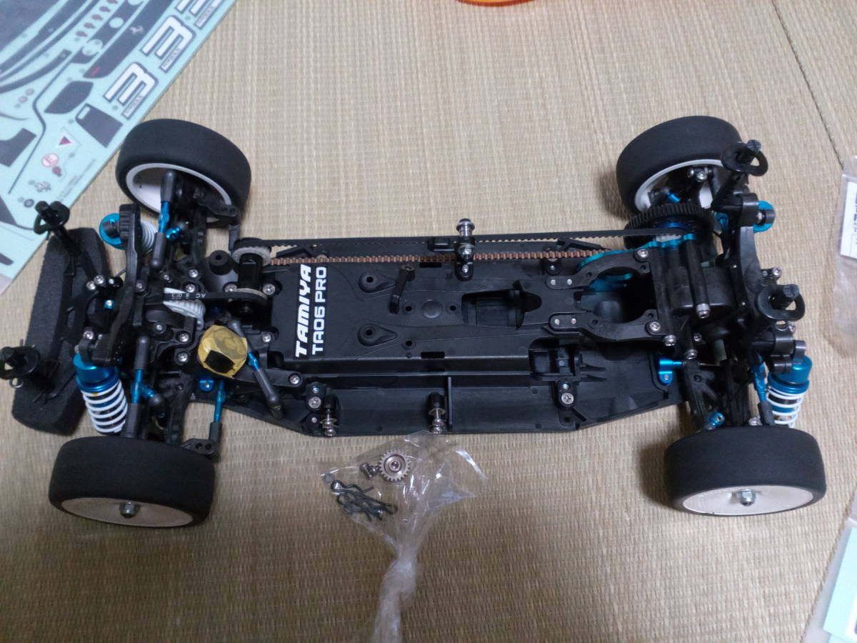 タミヤ製TA06PRO美品+599XXボディー美品付き+説明書あまりパーツ多数