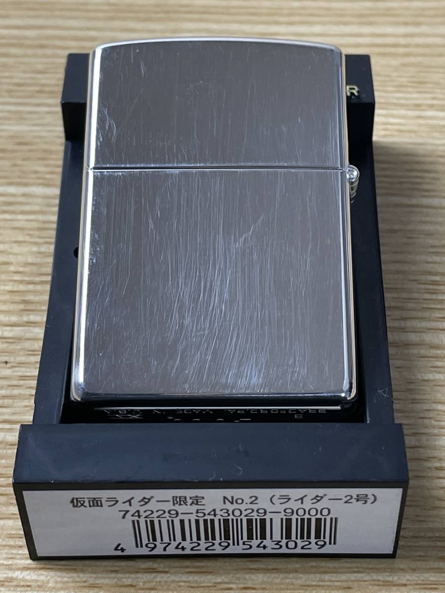 ZIPPO ジッポー 仮面ライダー限定 No.2 ライダー2号 ライター 未使用