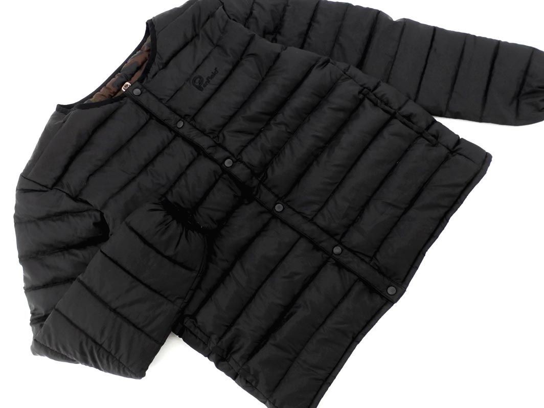定番人気，豊富な Penfield ペンフィールド ノーカラー ダウン ジャケット sizeM/黒 clc0 メンズ(Mサイズ)｜売買されたオークション情報、yahooの商品情報をアーカイブ公開 - オークファン Mサイズ