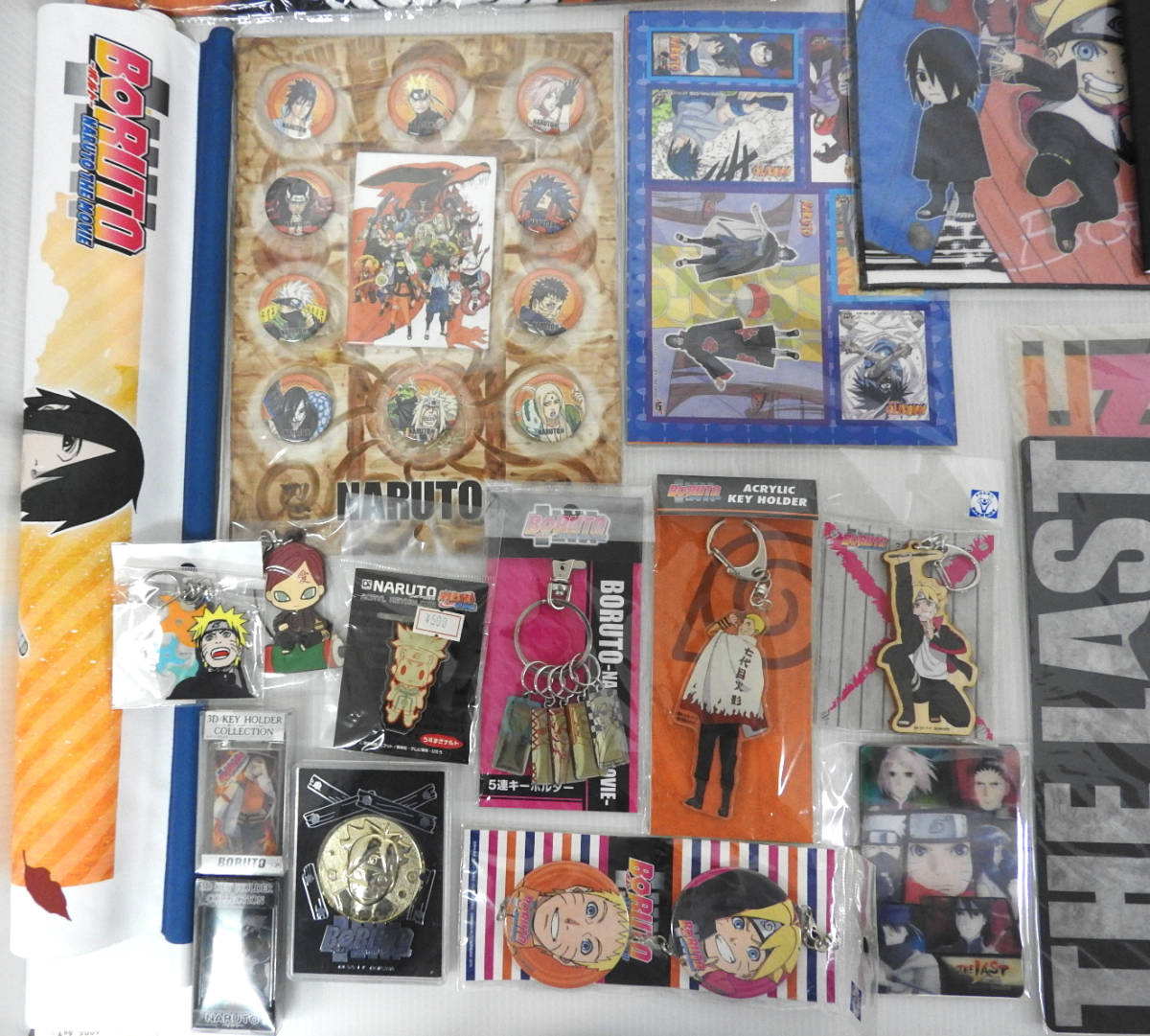 NARUTO展 缶バッジセット 一番くじ 仙人モード 他 ナルト ボルト 