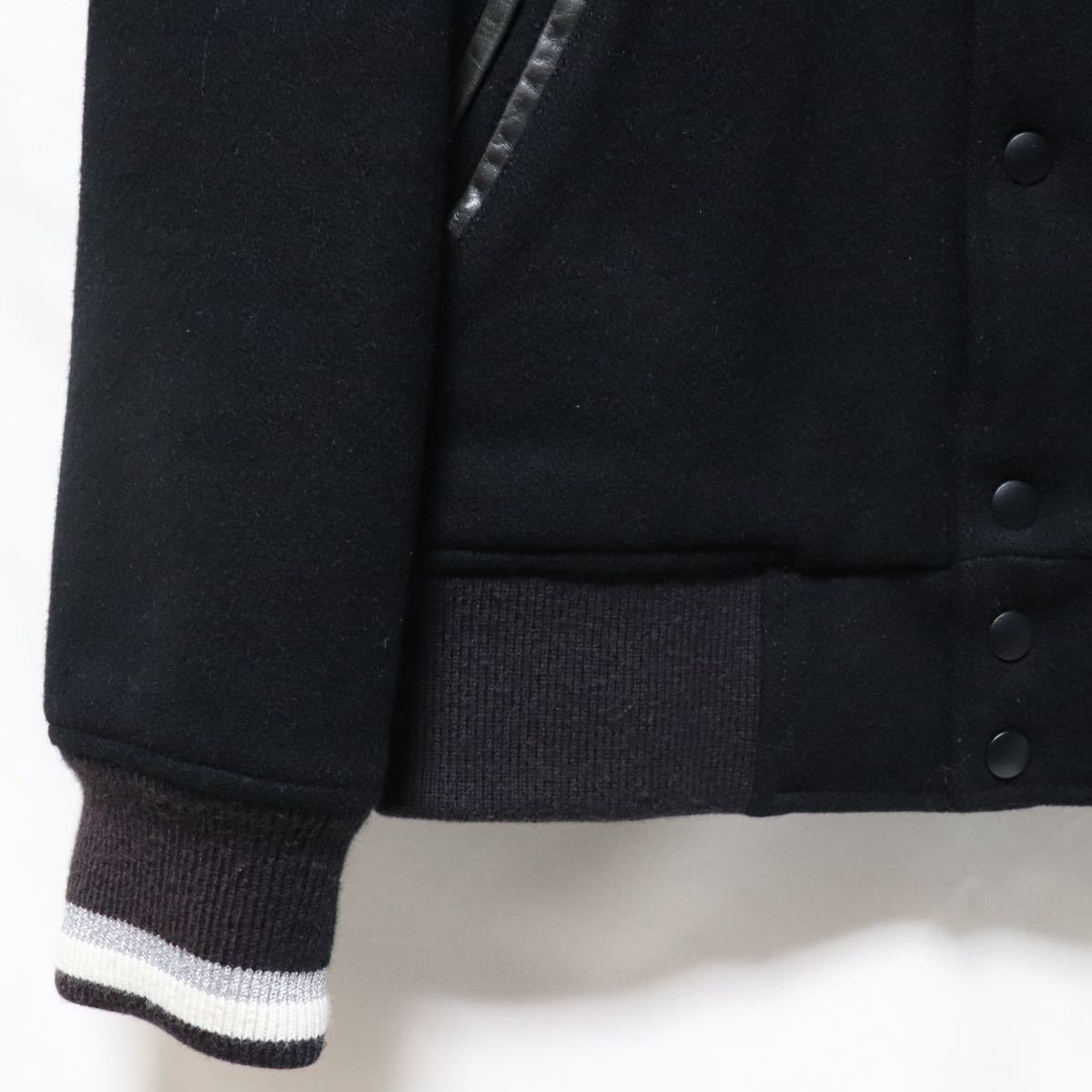 希少【whiz limited × fragment design】レザー 切替/スタジャン 