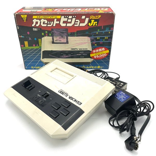 エポック社/ カセットビジョンJr テレビゲーム 箱あり 現状品 レトロ 