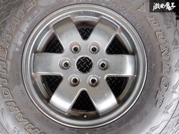 三菱 16インチ アルミホイール ENKEI 6穴　PCD139.7 7J 三菱 16インチ アルミホイール ENKEI 6穴 PCD139.7 7J - メルカリ