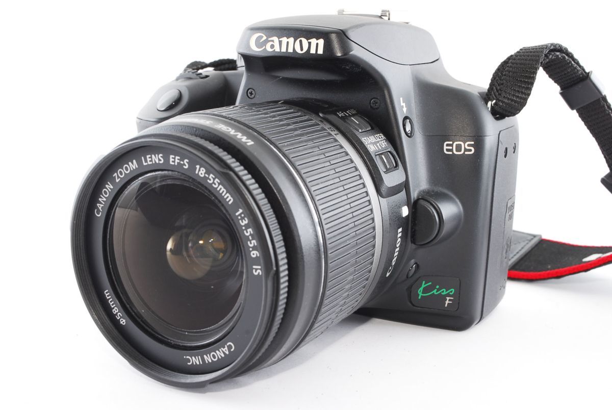 EOS Kiss Canon X8i 24.2 Double OF012081★キャノン　Canon EOS Kiss F / EF-S 18-55mm F3.5-5.6 IS