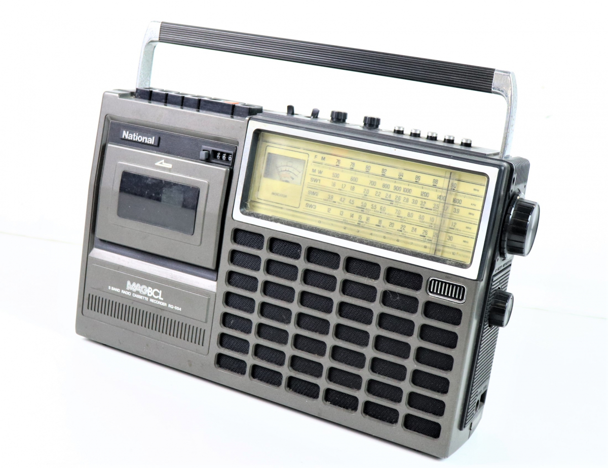 ナショナル　RQ-554ラジオ5バンド Panasonic National RQ-554 RQ 0 Radio Band 1 FTS 1980s Cassette