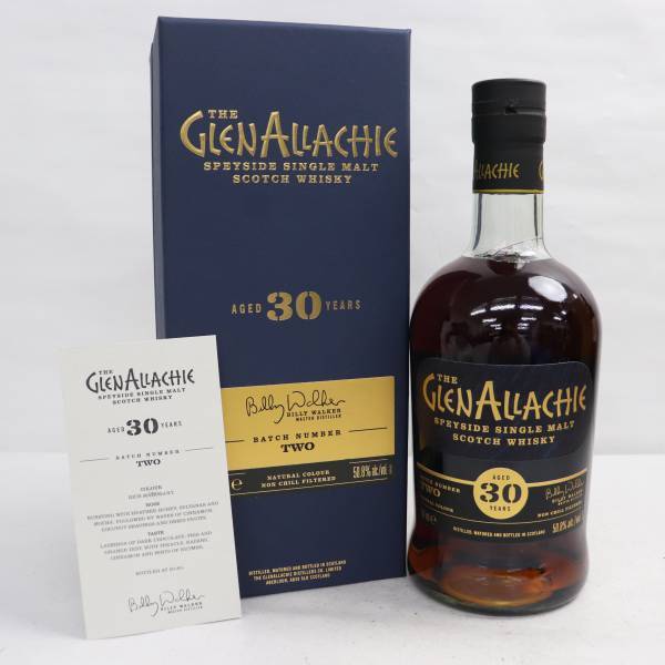 GLENALLACHIE（グレンアラヒー）30年 バッチ2 50.8％ 700ml R22L210004