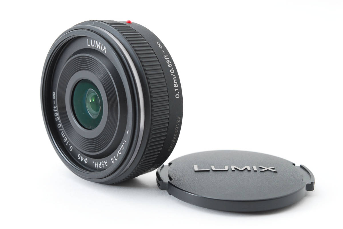 LUMIX G 14mmF2.5 ASPH. H-H014 パンケーキレンズ LUMIX G 14mmF2.5