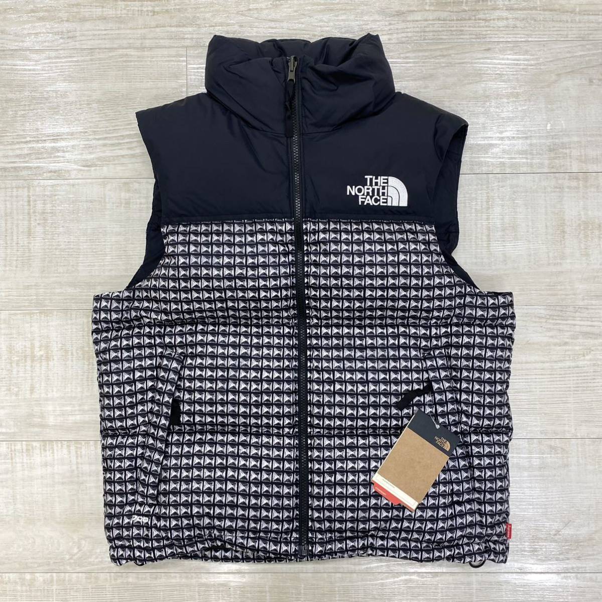 ノースフェイス ヌプシ 済ませよ ダウンベスト supreme シュプリーム