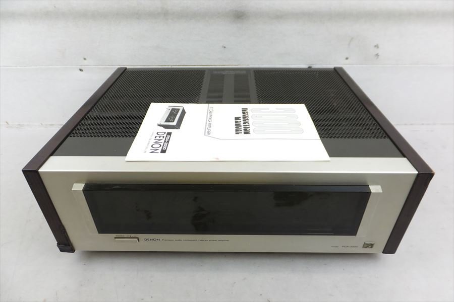 poa-3000」の落札相場・落札価格 Yahoo!オークション 「denon POA-3000