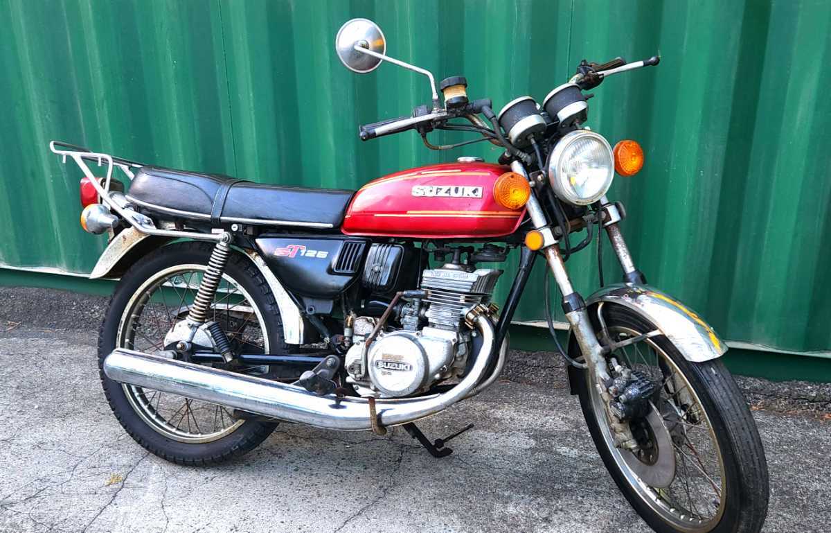 Yahoo!オークション SUZUKI 「スズキ 希少 最終型 GT125検 gt125 