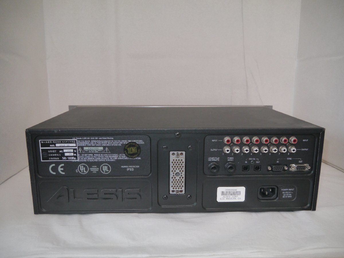ALESIS ADAT-XT 8Tr Digital MultiTruck Recorder MTR vEr1.06/0362