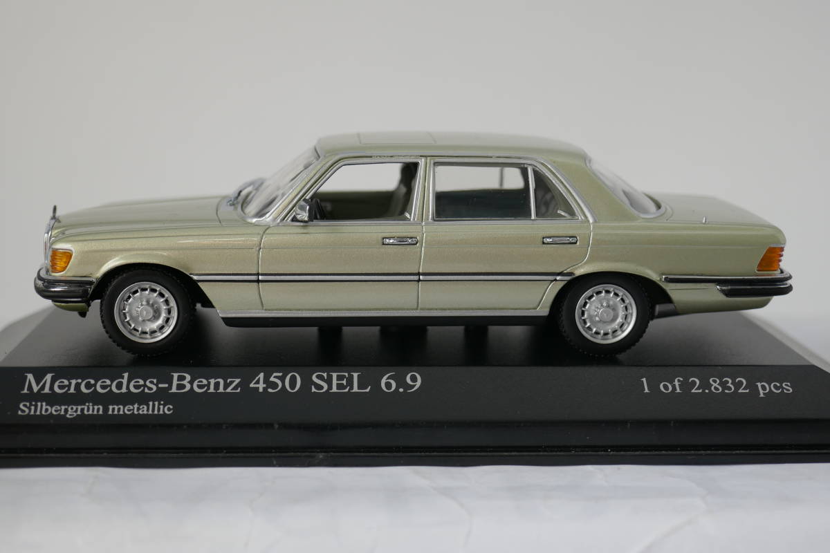 メルセデスベンツ 450 SEL 6.9 1/43 外箱付 % Minichamps MERCEDES